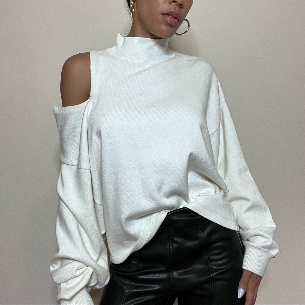 Soft Off Shoulder Sweater